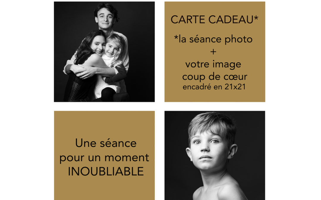 Une séance portrait, un cadeau original pour Noël, pour toujours !