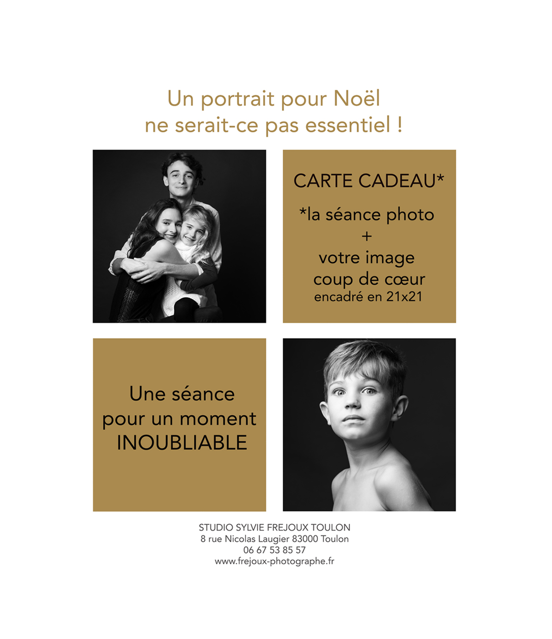 Carte Cadeau Noel 18 Sylvie Frejoux Photographe Portrait Toulon Sylvie Frejoux Photographe A Toulon Carte Cadeau Noel 18 Sylvie Frejoux Photographe Portrait Toulon Sylvie Frejoux Photographe A Toulon